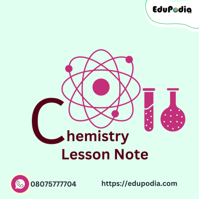 Chemistry Lesson Note