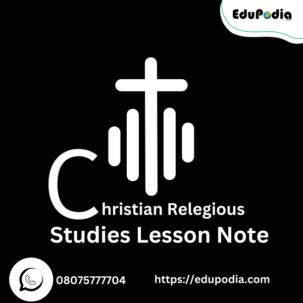 Christian Religious Studies Lesson Note