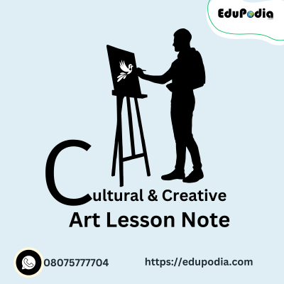 Cultural and Creative Art Lesson Note