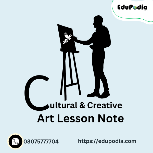 Cultural and Creative Art Lesson Note