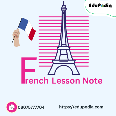 French Lesson Note