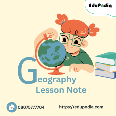 Geography Lesson Note